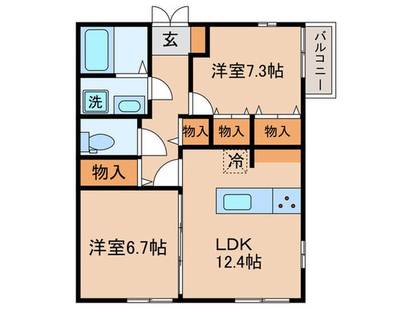 小石川ハイツの物件間取画像